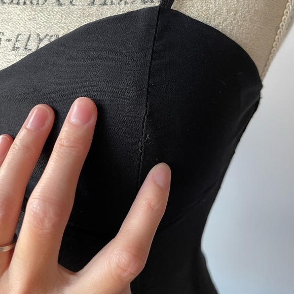 Cute mesh black corset bodysuit
Size: S - Picture 10 of 10